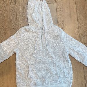 Off white/Cream Sherpa jacket